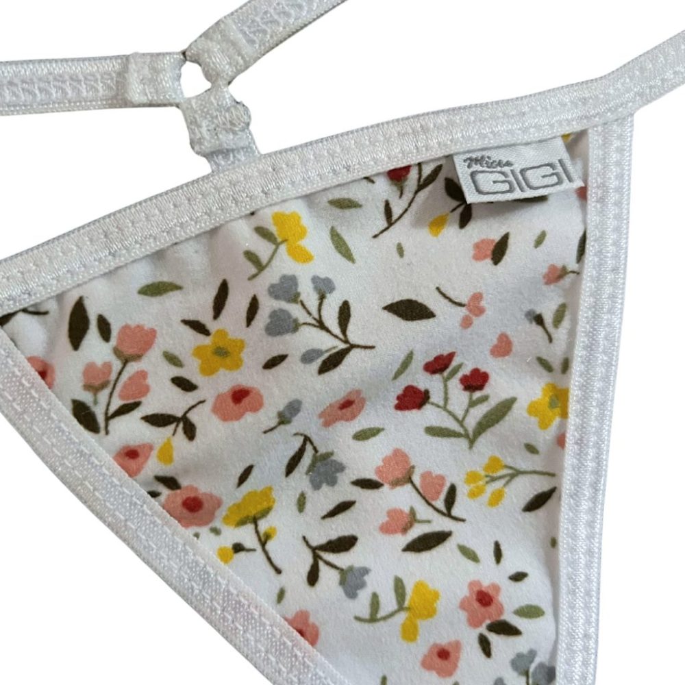 Dainty Flowers - Low Rise G-String Underwear image 1