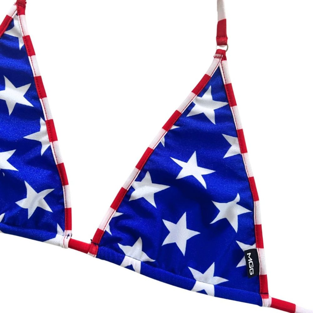 Stars & Stripes - Classic Bikini Top image 3