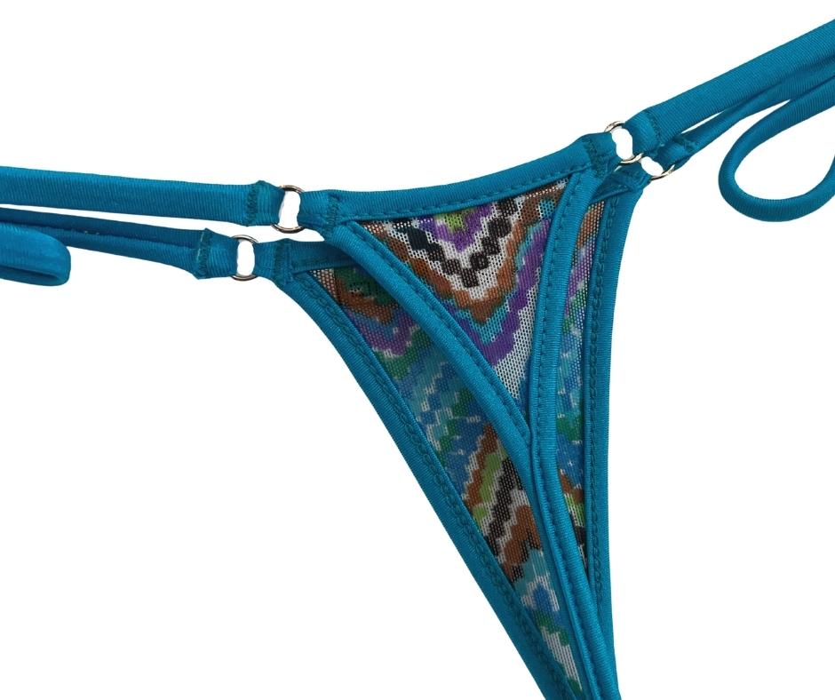 Changing Tides Sheer - Tie Sides Bikini Bottom image 1