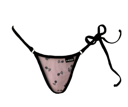 Cherry Bomb - Single Tie Side Bikini Bottom image 0