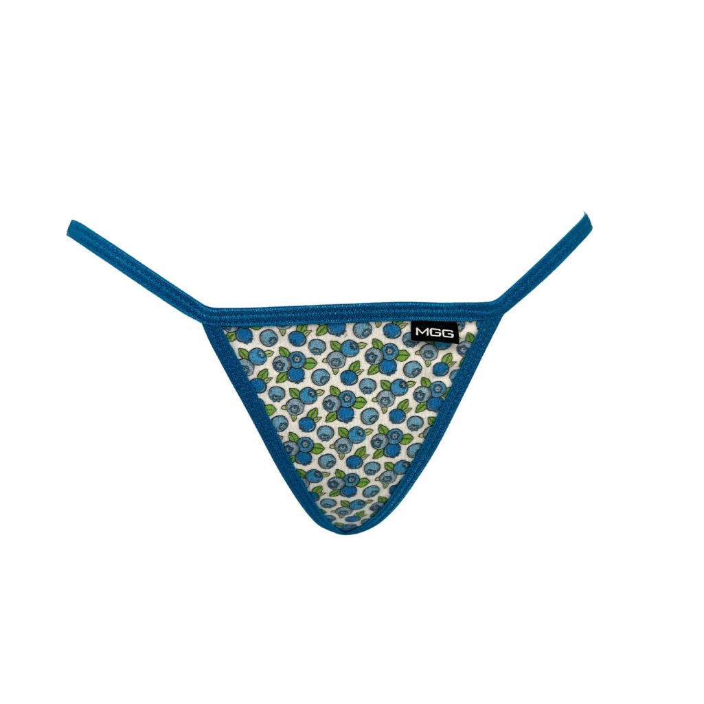 Blueberries - Low Rise G-String Underwear image 0