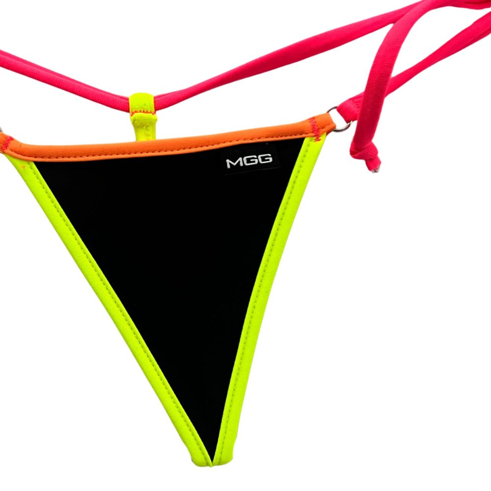 Neon Lights - Single Tie Side Bikini Bottom image 2