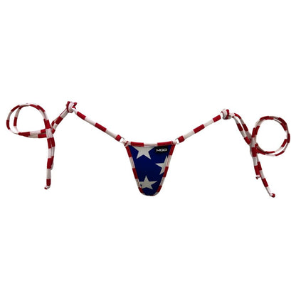 Stars & Stripes - Tie Sides Bikini Bottom image 0