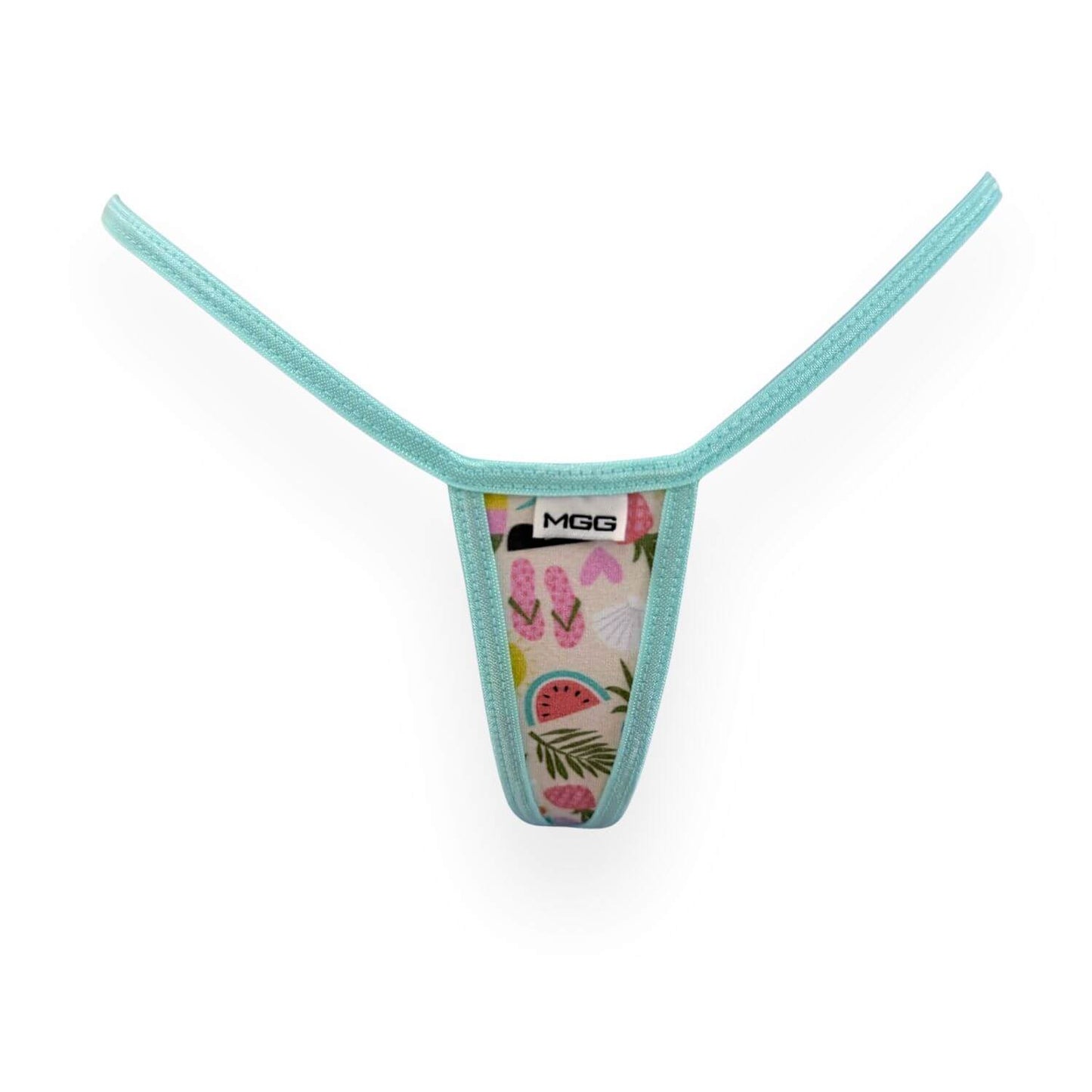 Tanga de algodón extremo rosa sandía de verano