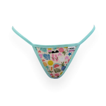 Beach Day - Low Rise Cotton G-String