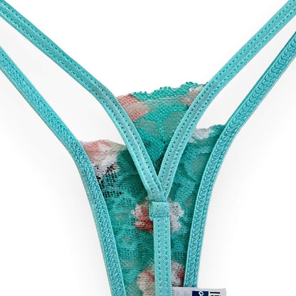 Beach Rose - Ultra Lace Thong G-String Lingerie