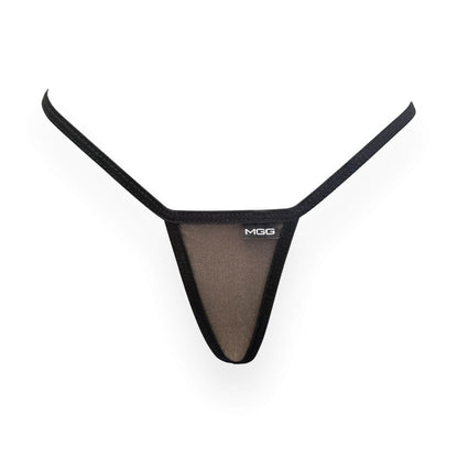 Mini tanga rosa claro - Brillante y transparente