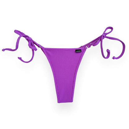 Citrus Sunrise - Braguita de bikini brasileña con lazos laterales