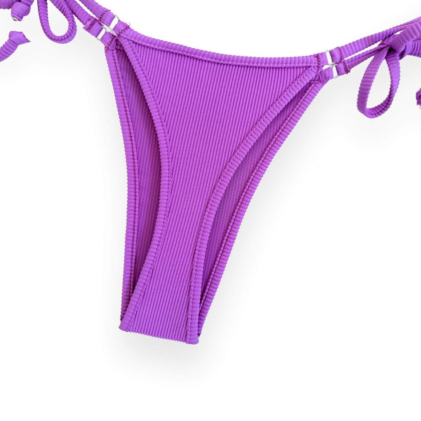 Citrus Sunrise - Braguita de bikini brasileña con lazos laterales