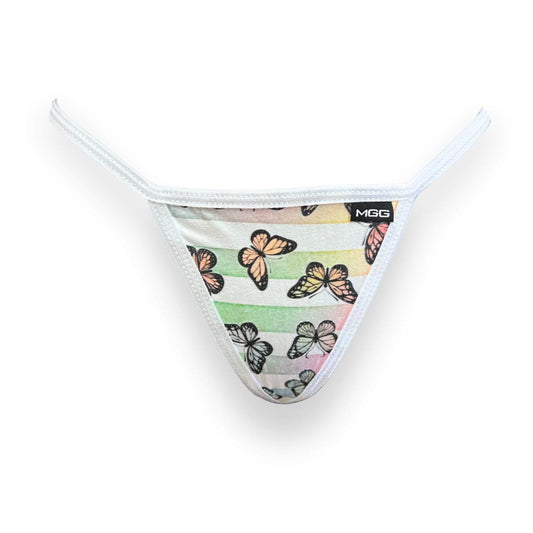 Butterflies - Low Rise Cotton G-String