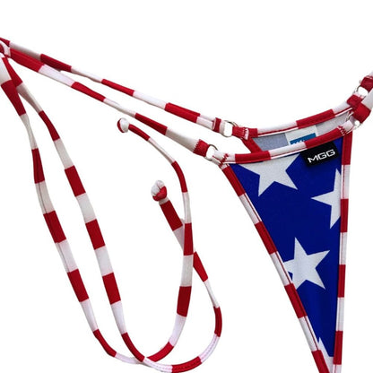 Stars & Stripes - Tie Sides Bikini Bottom image 1