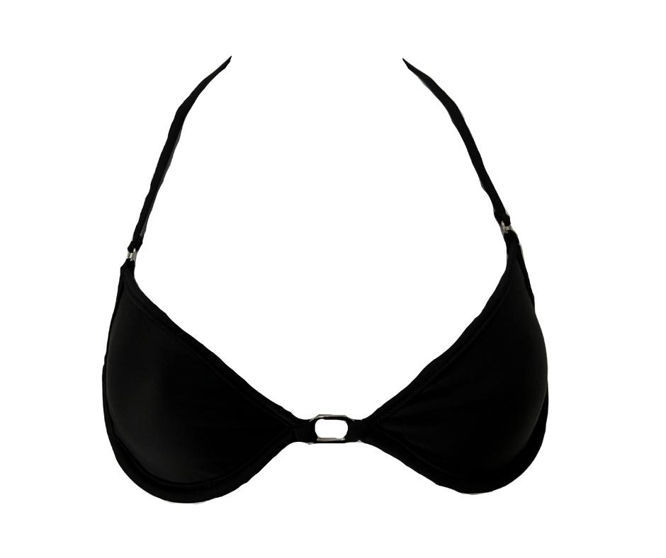 Midnight Black - Underwire Bikini Top image 0