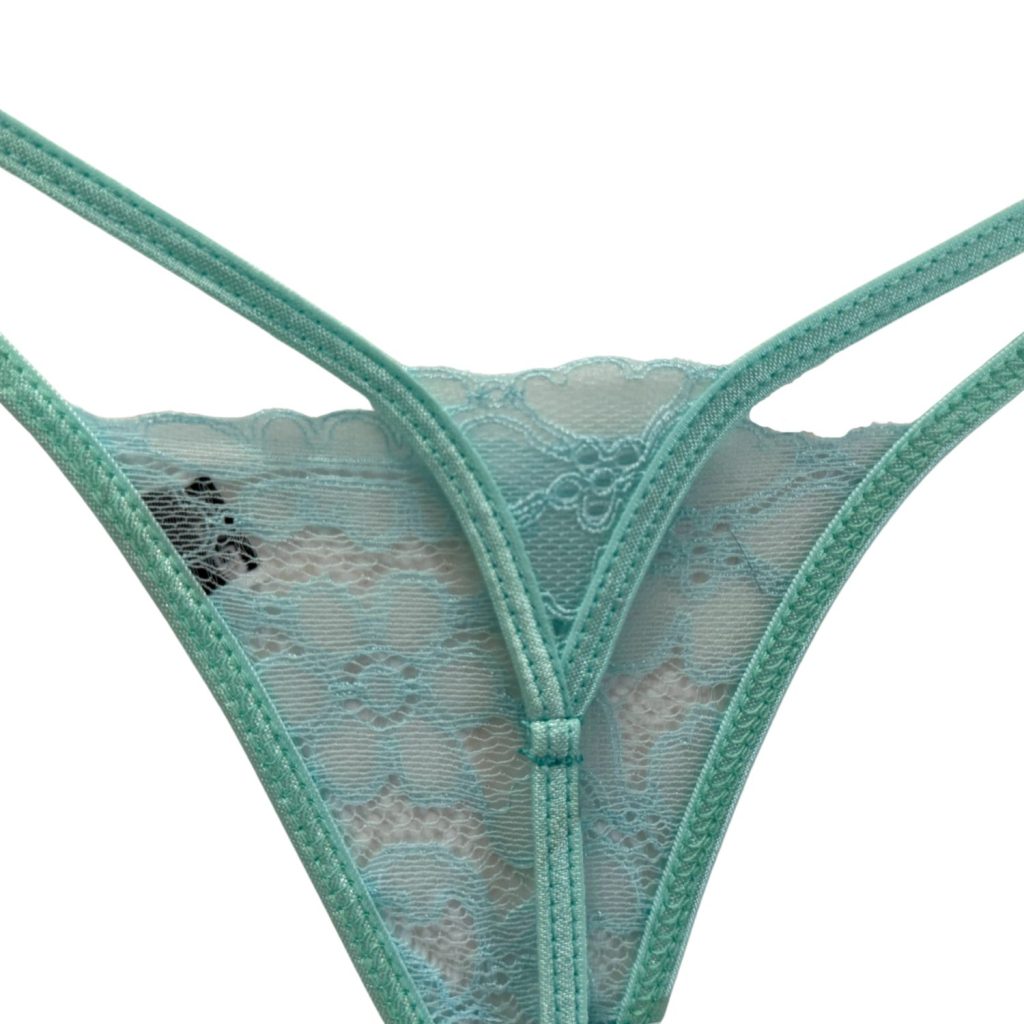 Aqua - Lace Thong Underwear image 2