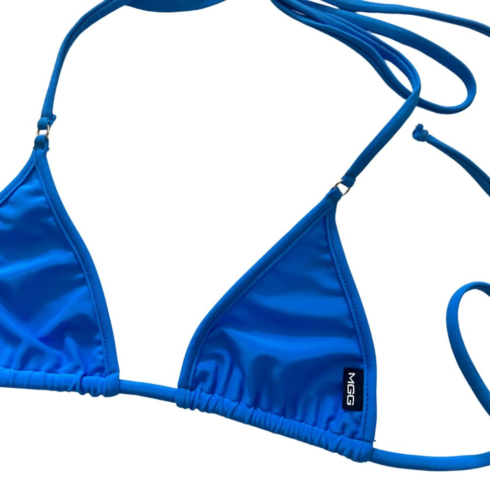 Azure Blue - Mini Bikini Top image 4