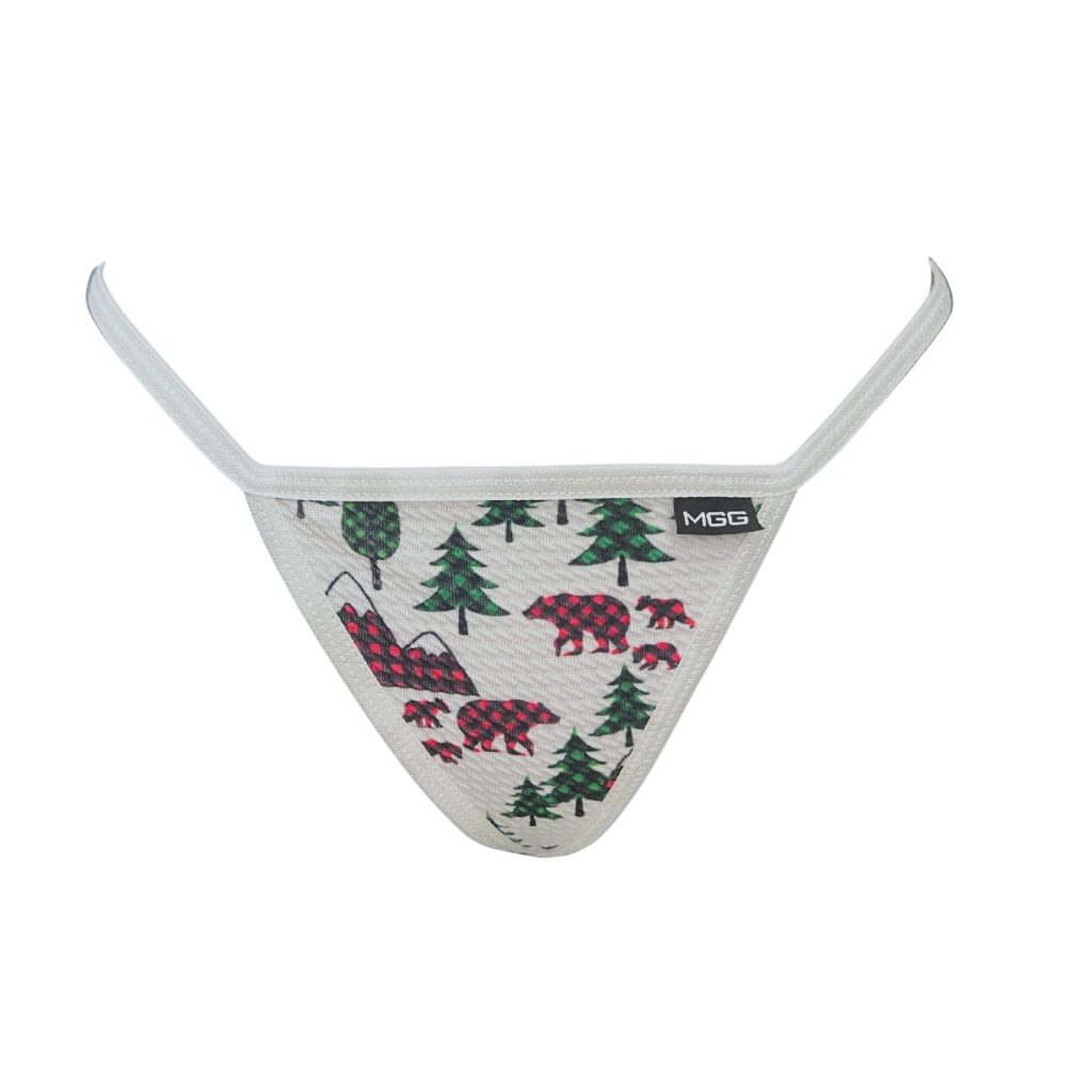 Winter Bears - Low Rise G-String Underwear image 0
