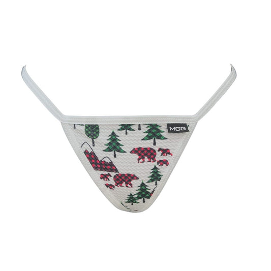 Winter Bears - Low Rise G-String Underwear image 0