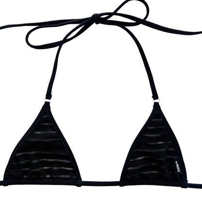 Coastline - Black - Mini Bikini Top image 3