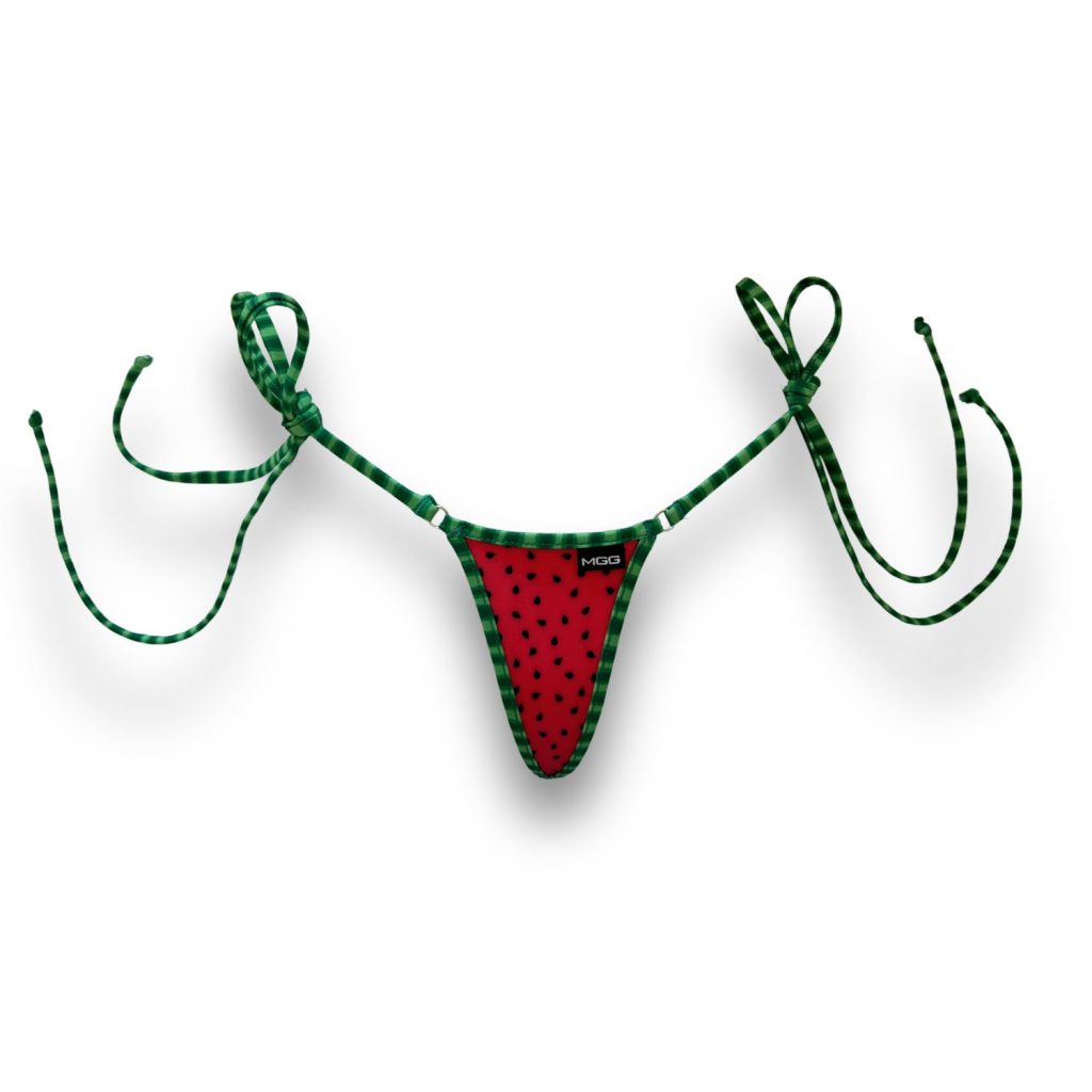 Watermelon Sugar - Tie Sides Bikini Bottom image 0