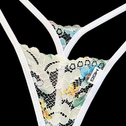 Summer Lace - Lace Thong G-String Underwear image 3