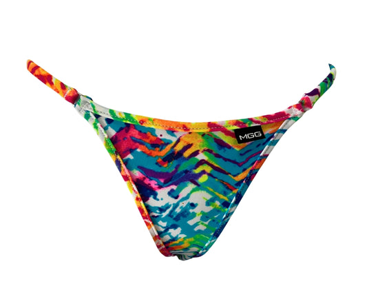 Vivid Waves - Brazilian Bikini Bottom image 0