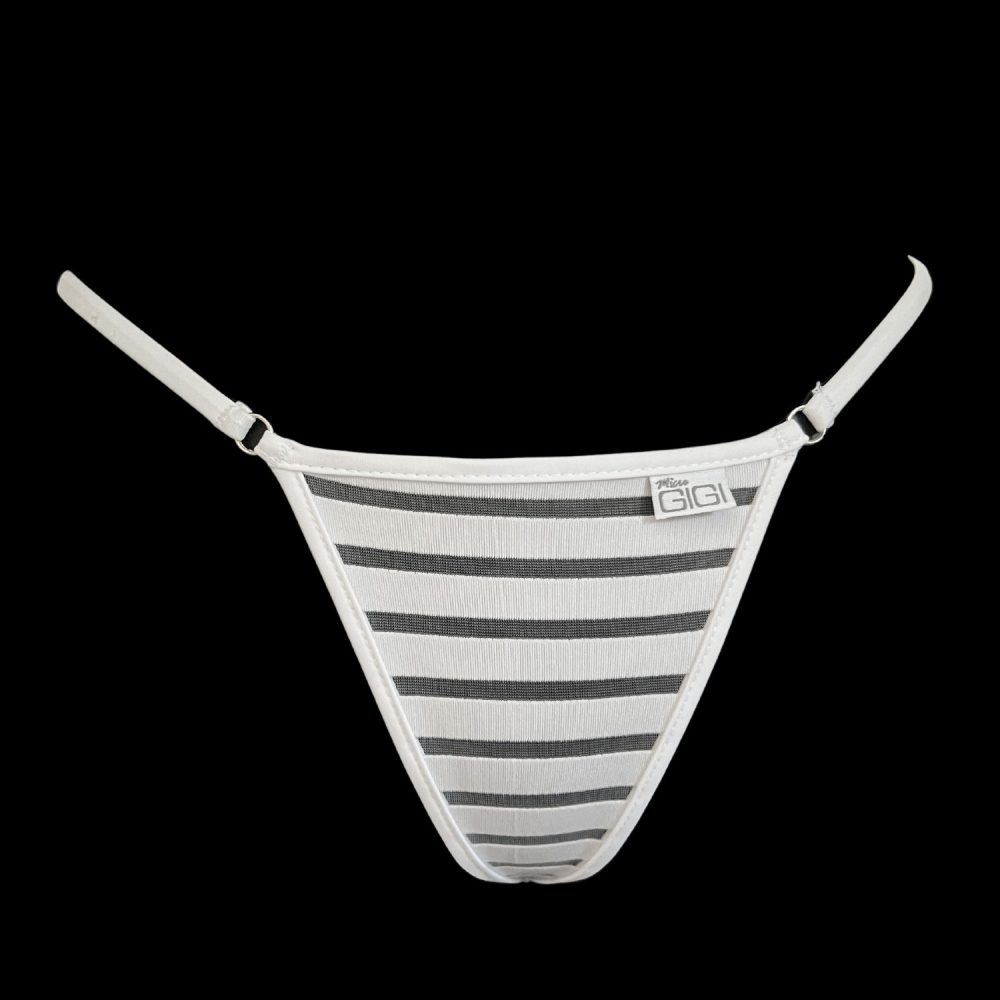 Coastline - White - Mini Bikini Bottom image 3