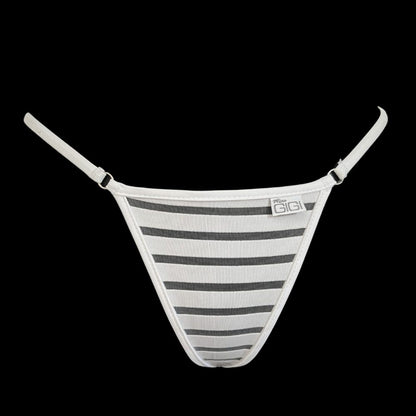 Coastline - White - Mini Bikini Bottom image 3