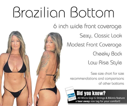 Barely Pink - Brazilian Bikini Bottom image 4