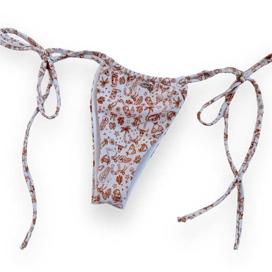 Coastal Cowgirl - Scrunch Bikini Bottom