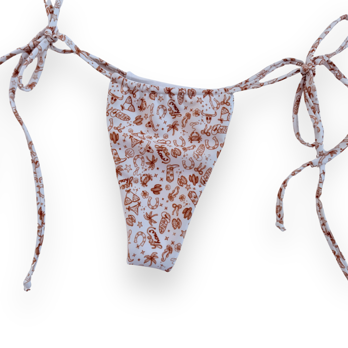 Coastal Cowgirl - Scrunch Bikini Bottom