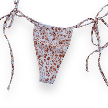 Coastal Cowgirl - Scrunch Bikini Bottom