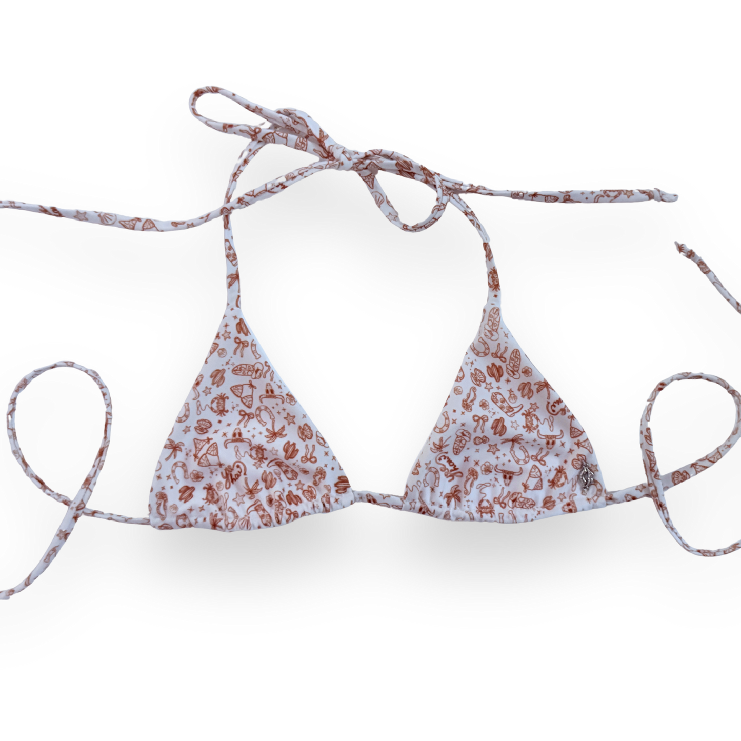 Coastal Cowgirl - Triangle Bikini Top