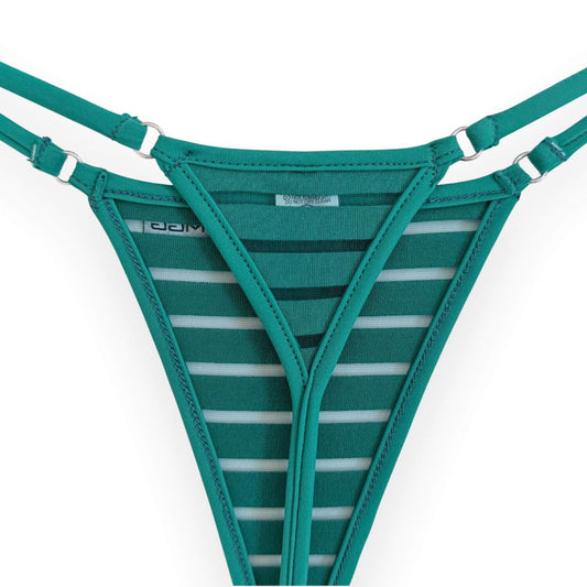 Coastline - Kelly Green - Mini Bikini Bottom