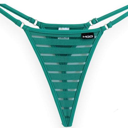 Coastline - Kelly Green - Mini Bikini Bottom