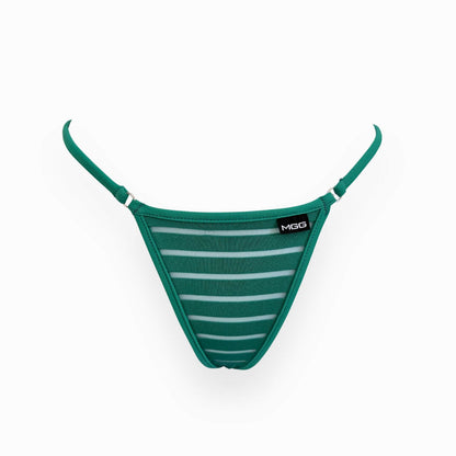 Coastline - Kelly Green - Mini Bikini Bottom