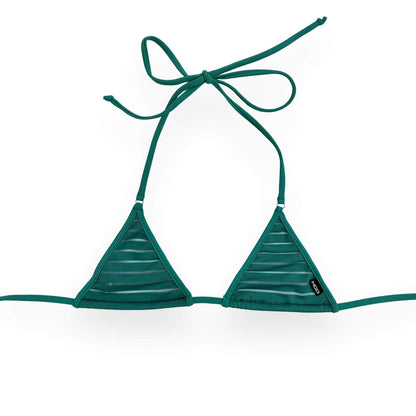Coastline - Kelly Green - Mini Bikini Top
