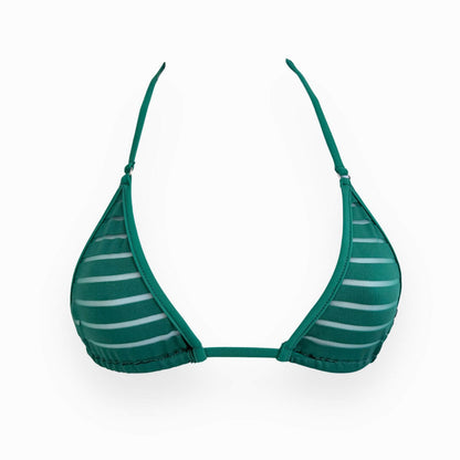 Coastline - Kelly Green - Mini Bikini Top