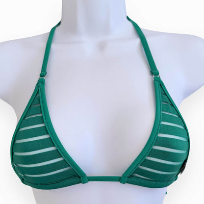 Coastline - Kelly Green - Nano Bikini Top