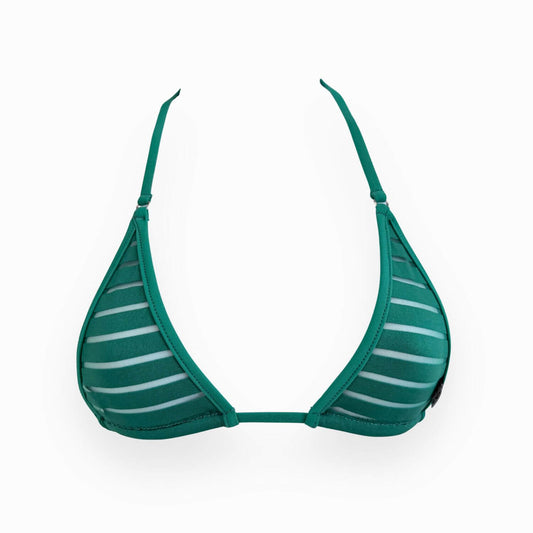 Coastline - Kelly Green - Nano Bikini Top