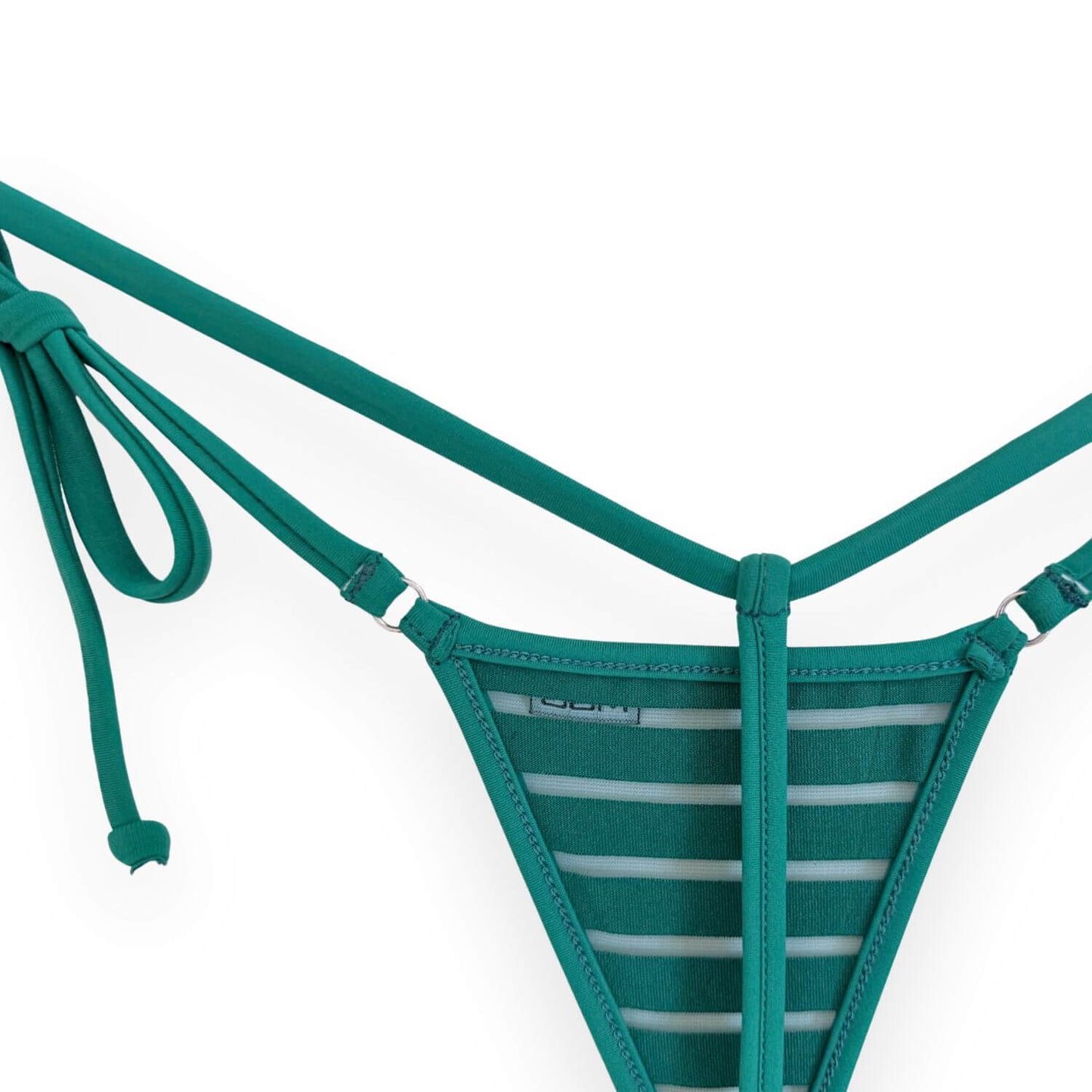 Coastline - Kelly Green - Single Tie Side Bikini Bottom