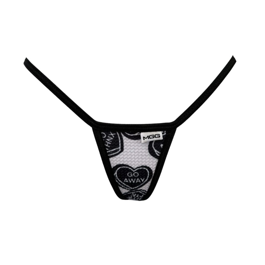 Love Stinks Candy Hearts - Mini G-String image 0