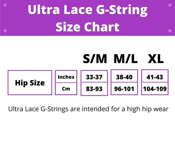 Daylily - Ultra Lace Thong G-String Lingerie – Micro Gigi
