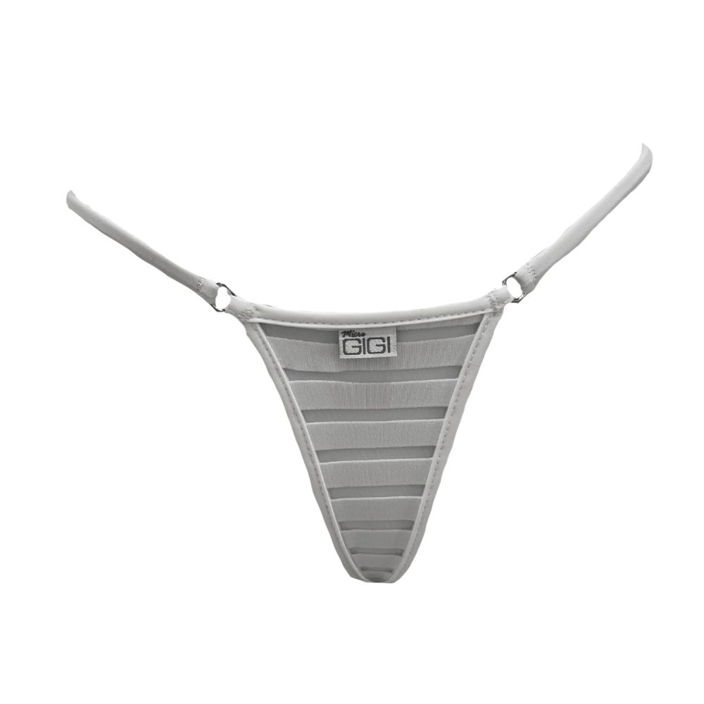 Coastline - White - Nano Bikini Bottom image 0