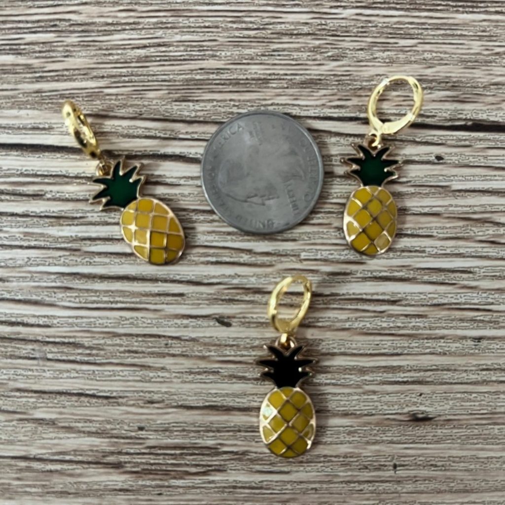 Pineapple Bikini Top Charm image 2