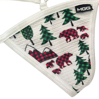 Winter Bears - Low Rise G-String Underwear image 1