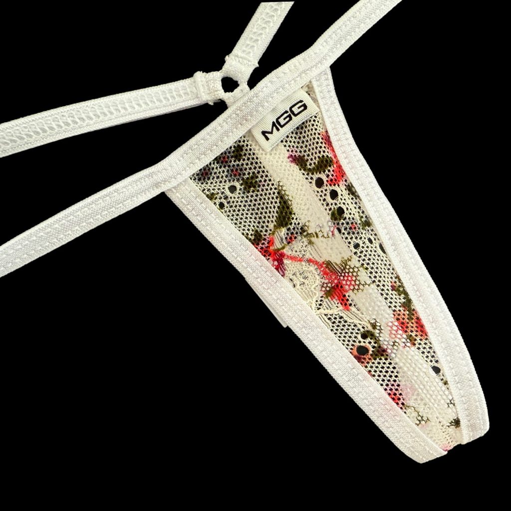 White Roses - Mini Lace G-String image 2
