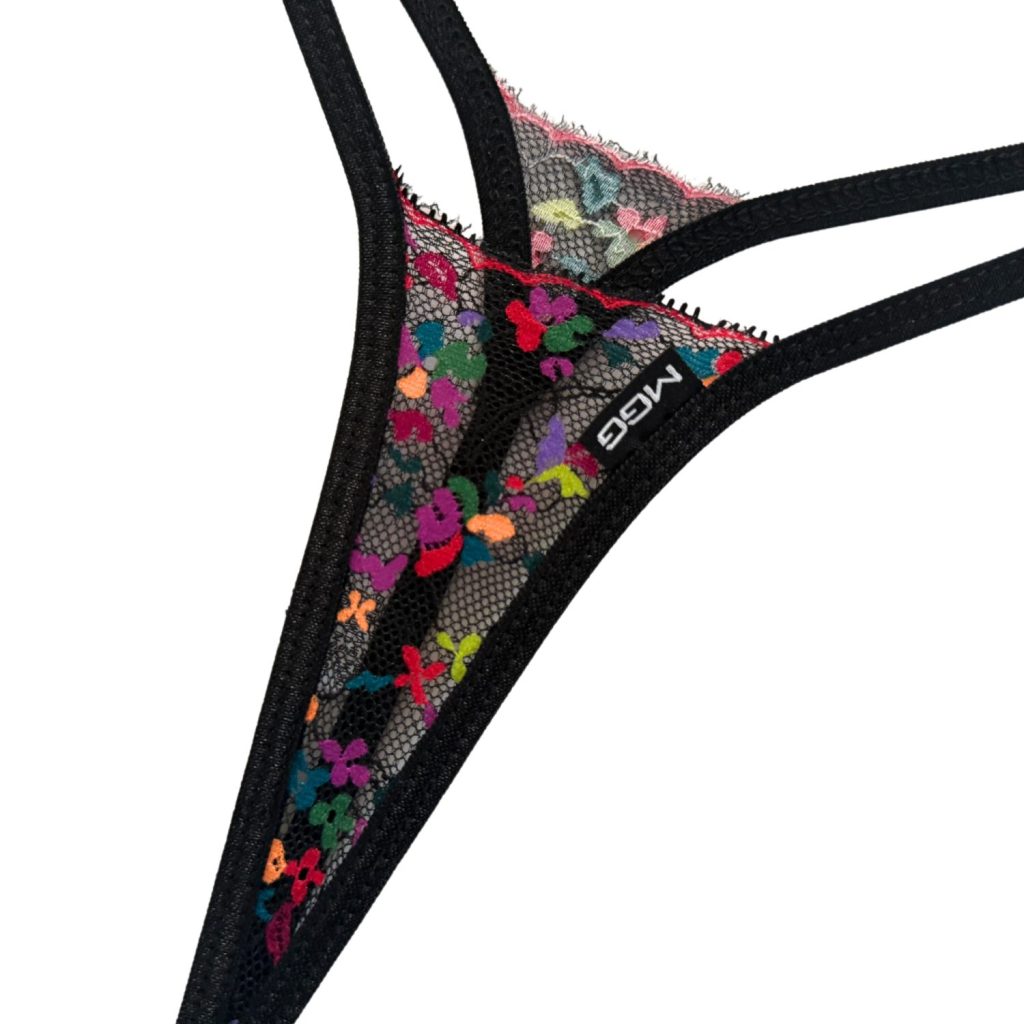 Fiesta Lace - Ultra Lace Thong G-String Lingerie image 1