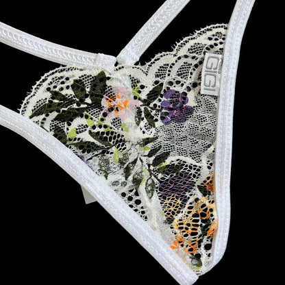 Parisian Garden - Lace G-String Lingerie image 2