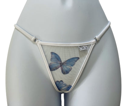 Mariposa Sheer - Mini Bikini Bottom image 3