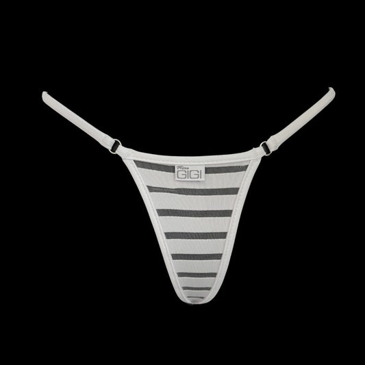 Coastline - White - Nano Bikini Bottom image 1