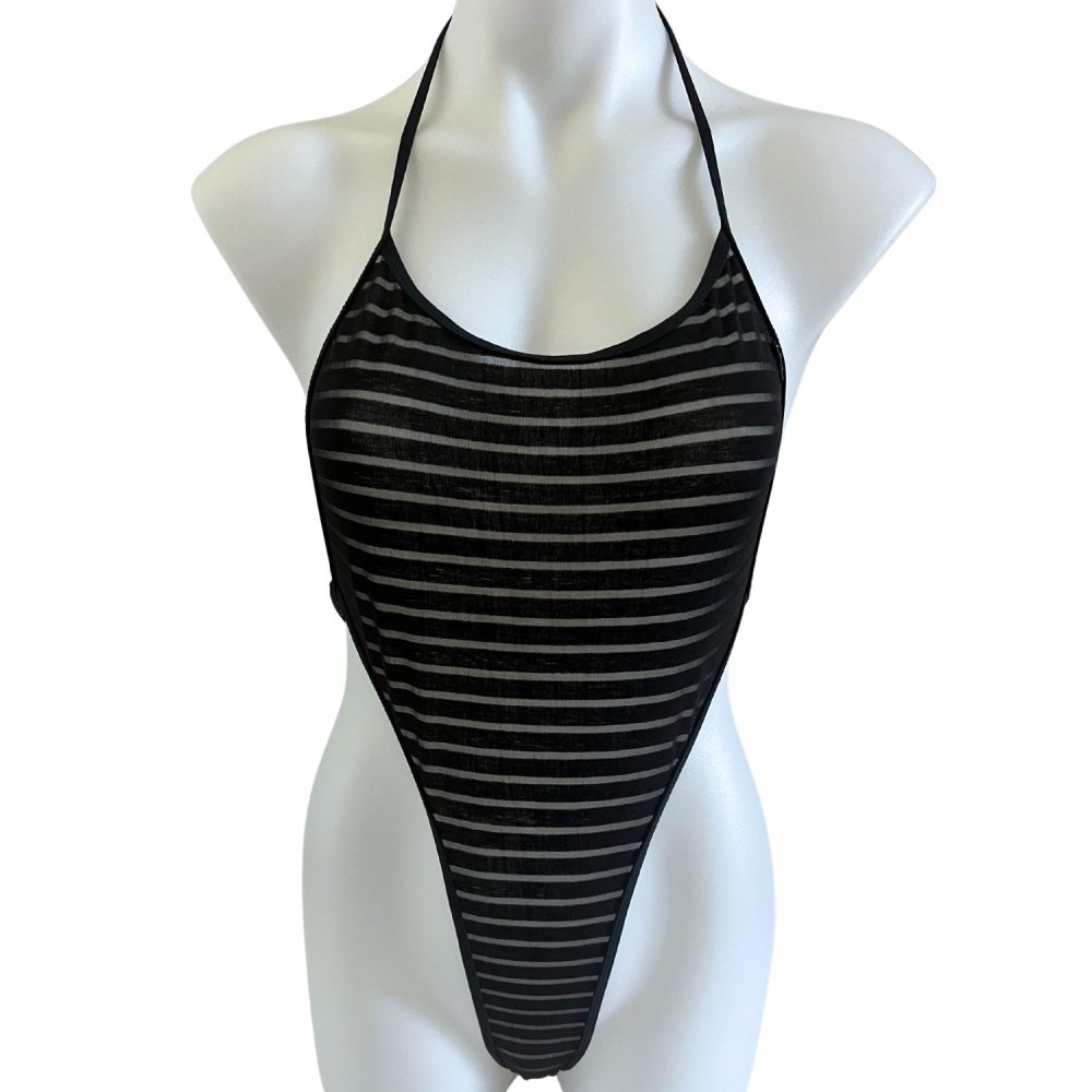 Coastline - Black - Monokini image 5